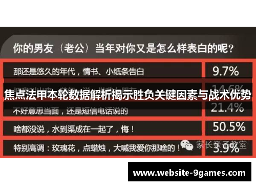 焦点法甲本轮数据解析揭示胜负关键因素与战术优势